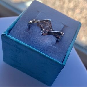 Princess Cut Wedding Engagement Ring 7.25